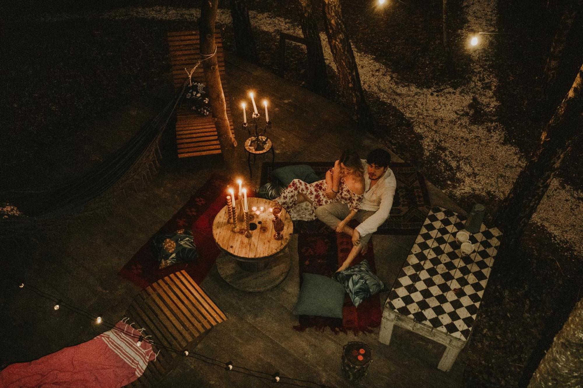 Jurty Z Widokiem, Prywatna Balia- Dzikolas Glamping Krasnobród Exterior foto